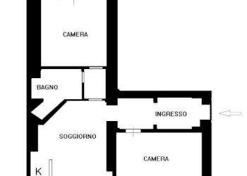 Planimetria - Trilocale viale Coni Zugna, 54, Milano - foto 15