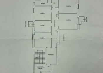 Planimetria - Terreno non edificabile via de' Buttieri, Bologna (zona Centro Storico) - foto 1