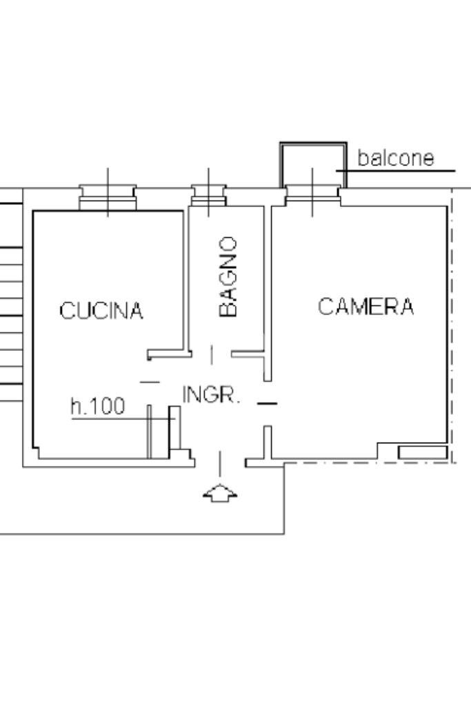 Bilocale Via Cesare Acquati, Cormano - planimetria 1