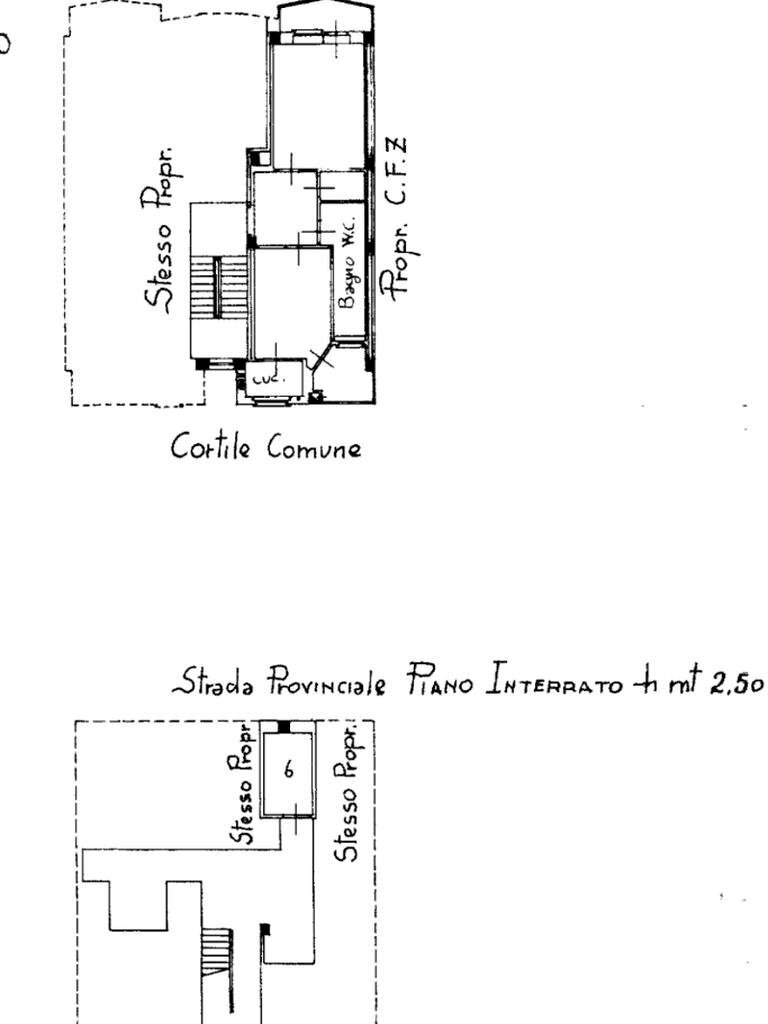 Two-room apartment Via Montalenghe, Romano Canavese - floor plans 1