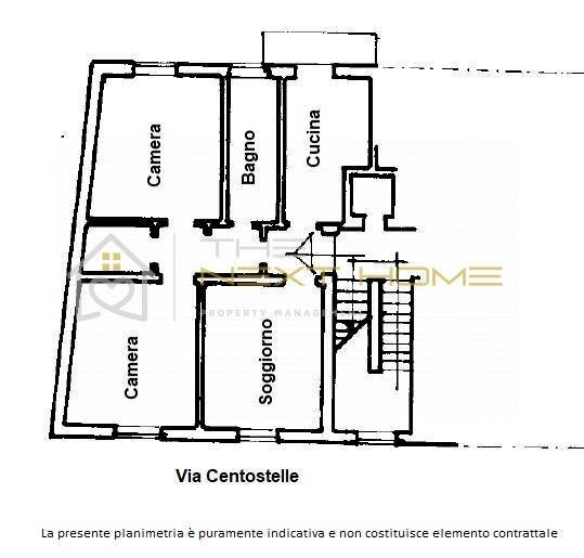 Foto 32 - Quadrilocale Via Delle Cento Stelle, Firenze - planimetria 1