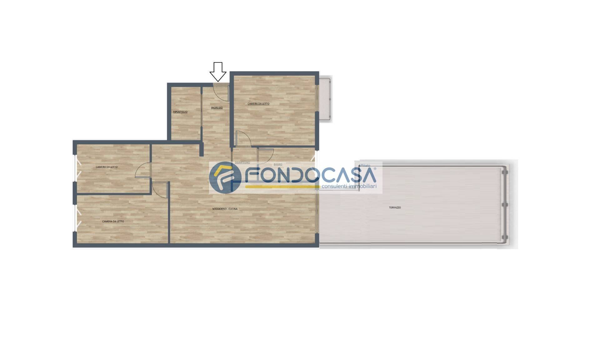 Foto 52 - Four-room apartment Viale Monza
 
48, Milano - floor plans 1