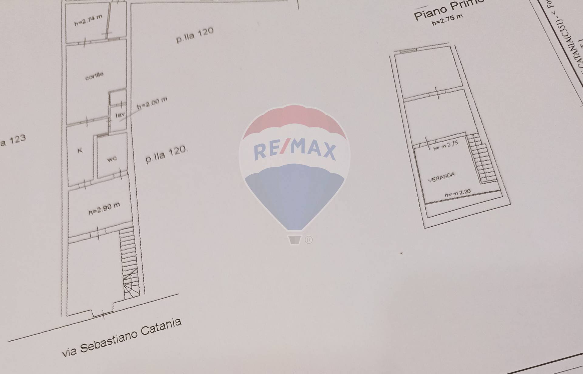 Pianta 2D - Casa indipendente via Sebastiano Catania
 
28, Catania - planimetria 1