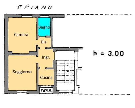 Foto 21 - Two-room apartment via xxv Aprile, Carnago - floor plans 1