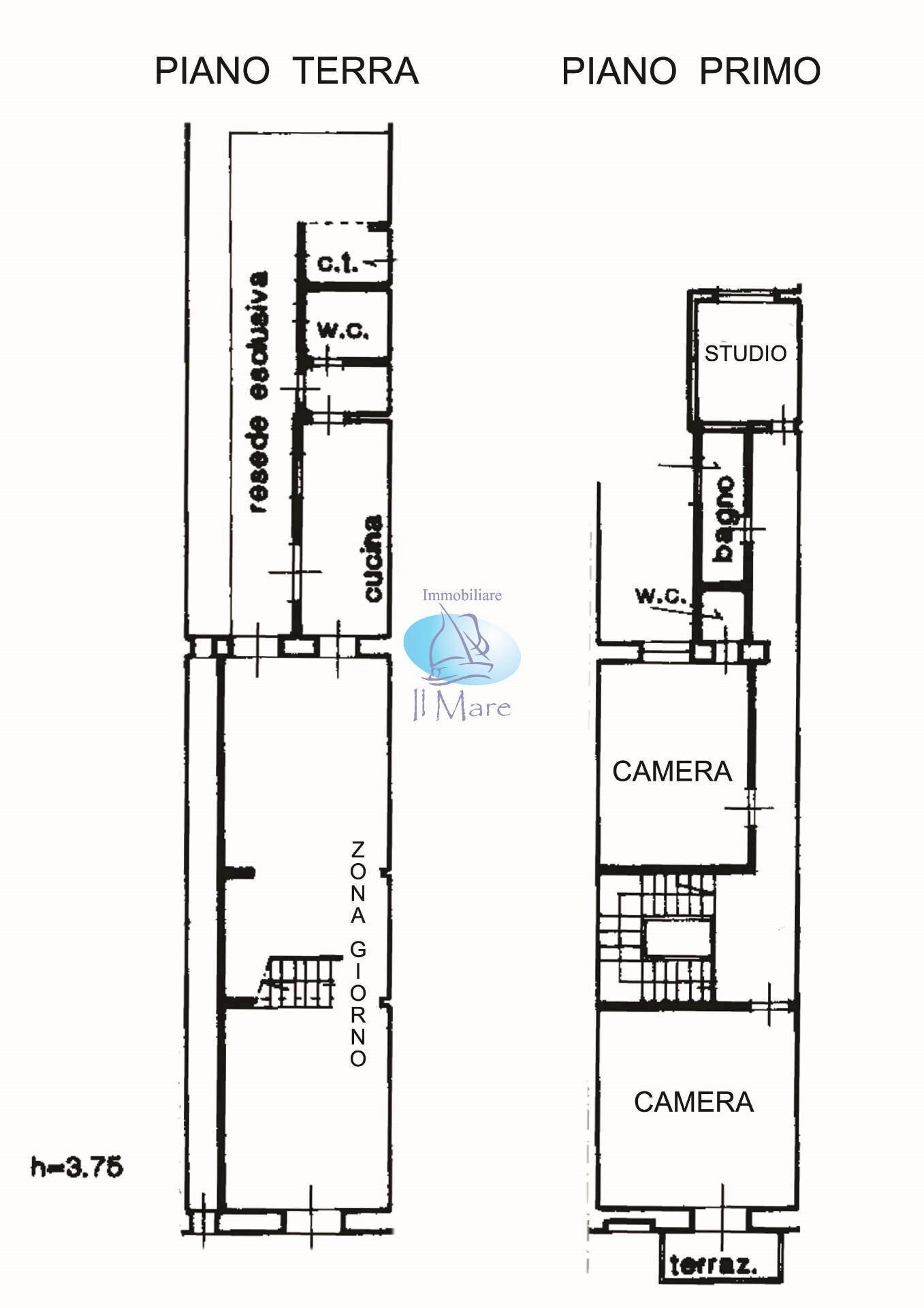 Foto 27 - Casa indipendente VIA FRATTI, Viareggio - planimetria 1