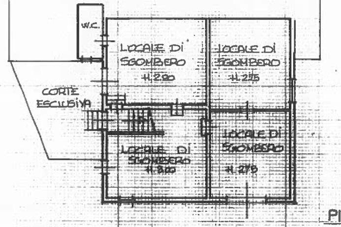 Planimetria - Rustico via solferino, Terricciola - planimetria 1