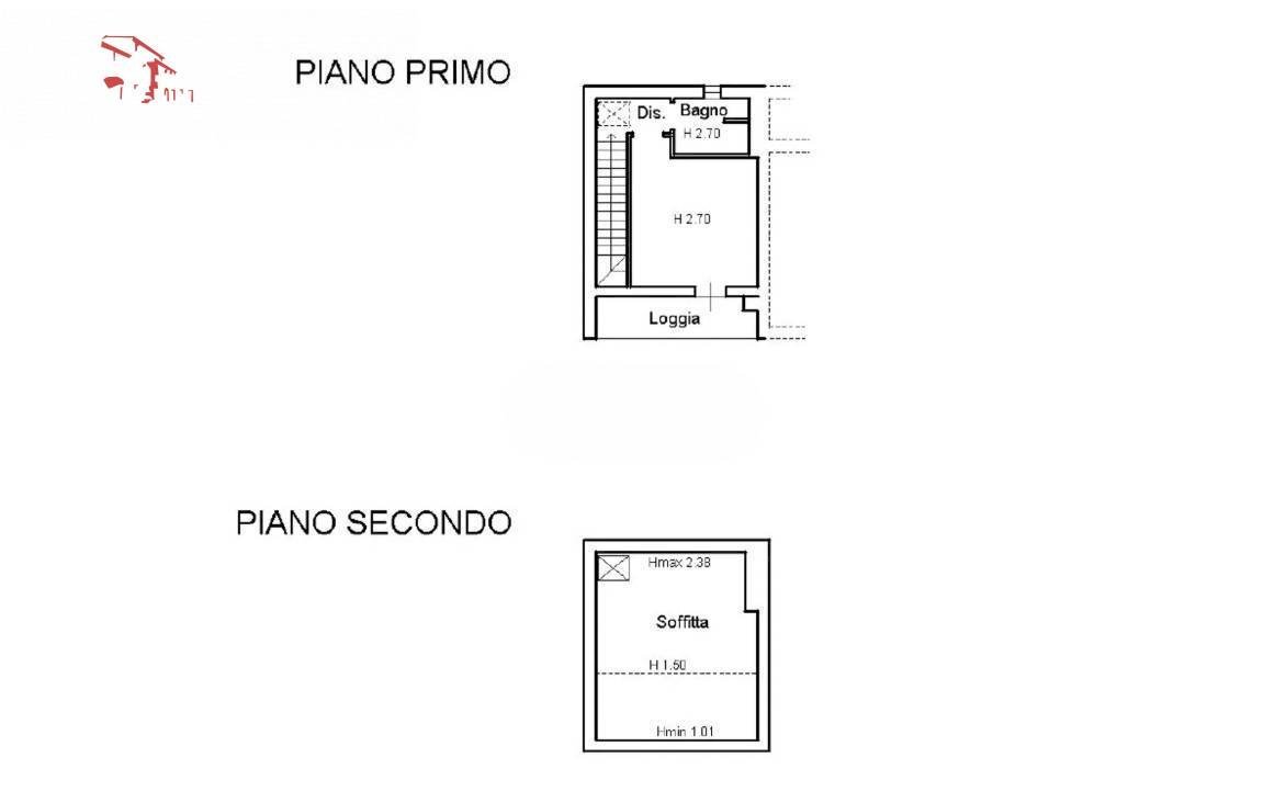 Foto 18 - Three-room apartment Via Jacopo da Diacceto
 
151, Pelago - floor plans 1
