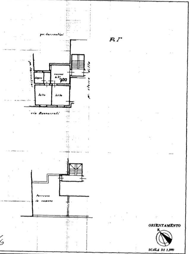 Foto 11 - Trilocale Michelangelo Buonarroti, Orbetello - planimetria 1