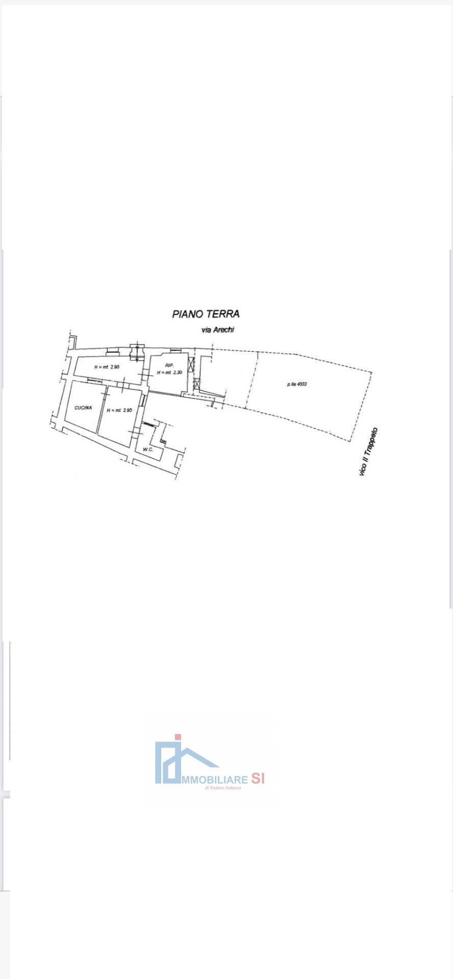 Foto 31 - Casa semi indipendente Vico Arechi, Benevento - planimetria 1