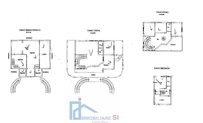 Foto 47 - Casa indipendente Contrada Pino, Benevento - planimetria 1
