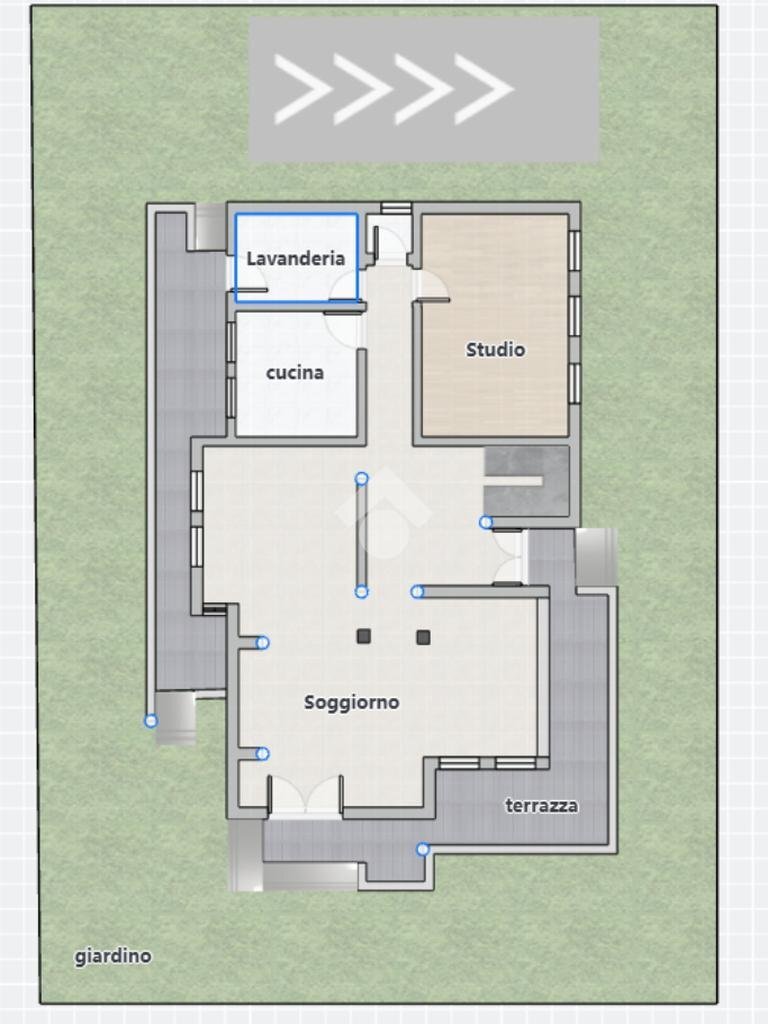 Villa Via tura cosmè, Carpi - floor plans 1