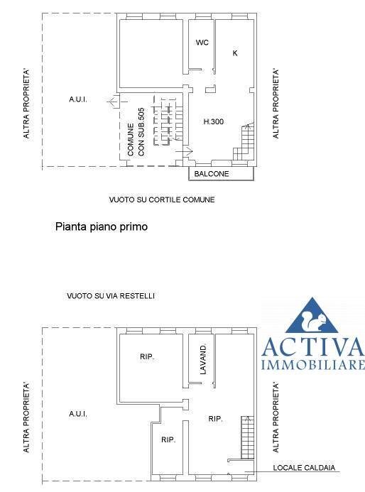 Foto 38 - Quadrilocale Via Paolo Greppi
 
21, Olgiate Olona - planimetria 1