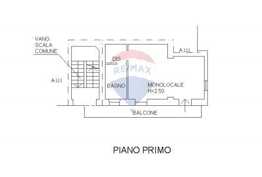 Pianta 2D - Monolocale Via Torbole
 
13, Varese - planimetria 1