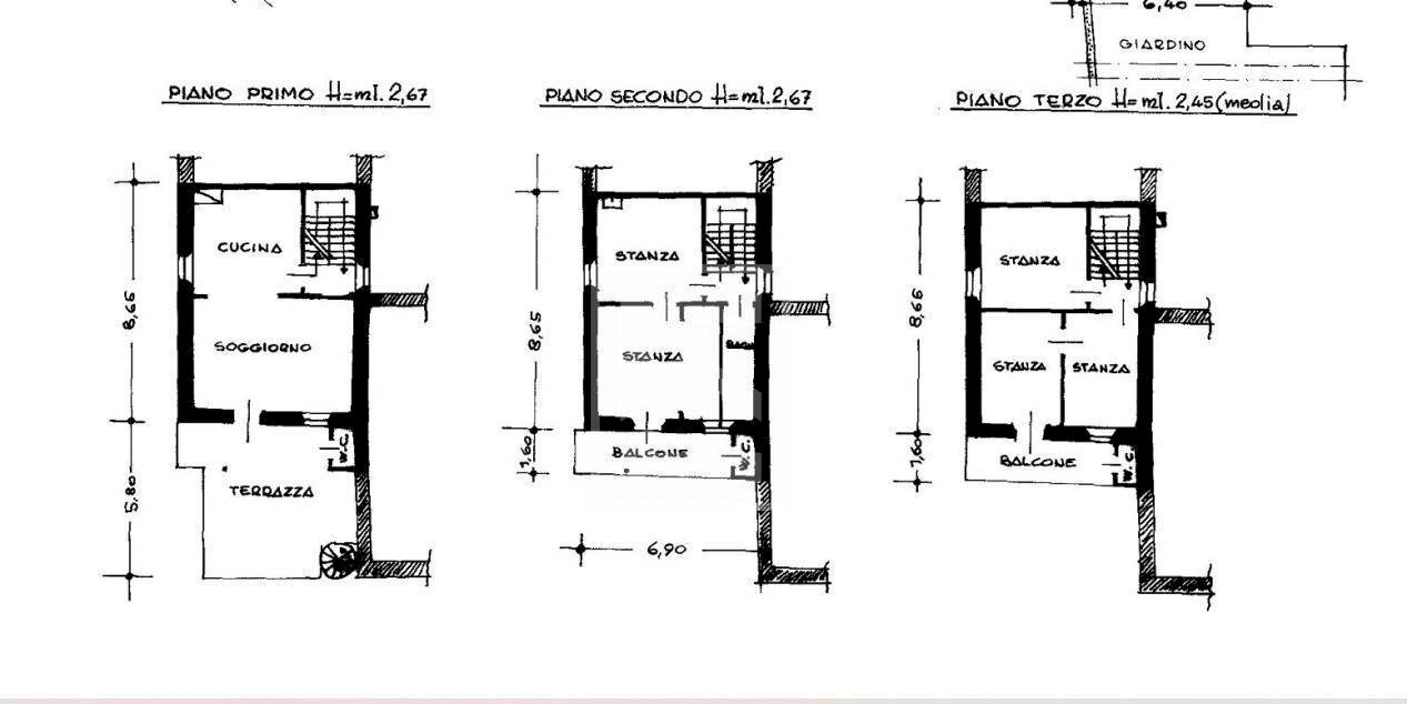 Foto 55 - Independent house via grez
 
34, Riva del Garda - floor plans 1
