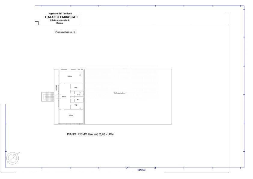 Foto 33 - Magazzino viale degli artigiani, Genzano di Roma - planimetria 1