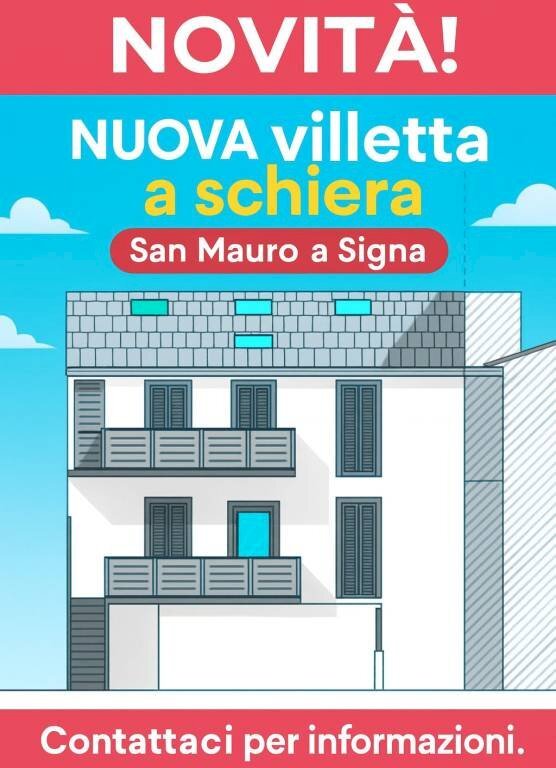 Facciata - Terraced Villa via della Chiesa, Signa - photo 3