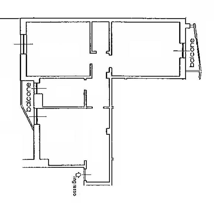 Trilocale via GORIZIA, 30, Sesto San Giovanni - planimetria 1