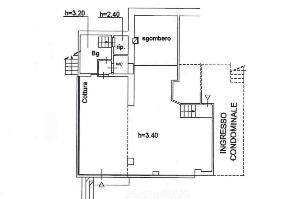 Loft Via modena, Lavagna - floor plans 1
