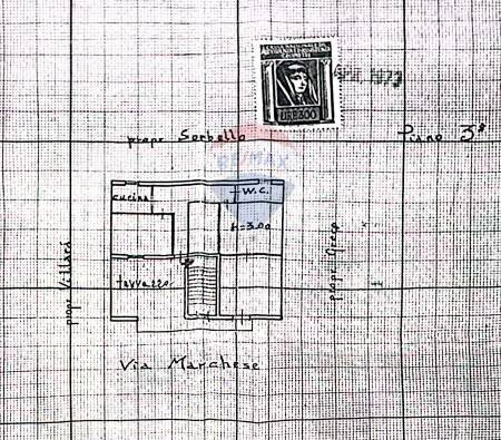 Pianta 2D - Quadrilocale Via Marchese
 
8, Catania - planimetria 1