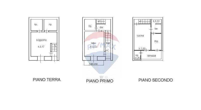 Pianta 2D - Casa indipendente Via Sacerdote Cabibbo
 
21, Ragusa - planimetria 1