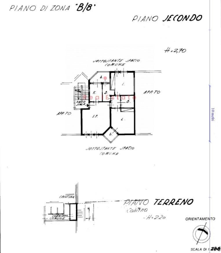 Foto 29 - Three-room apartment Via Domenico Purificato
 
148, Roma - floor plans 1