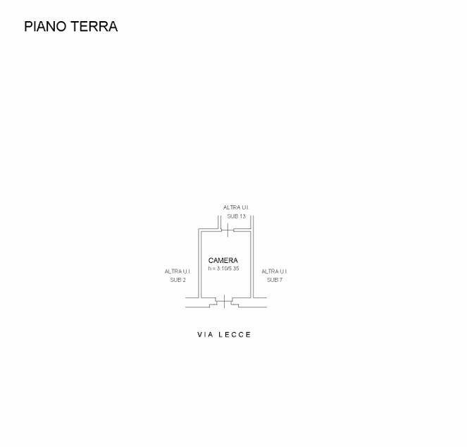 Foto 34 - Independent house Via Lecce
 
40, Gallipoli - floor plans 1