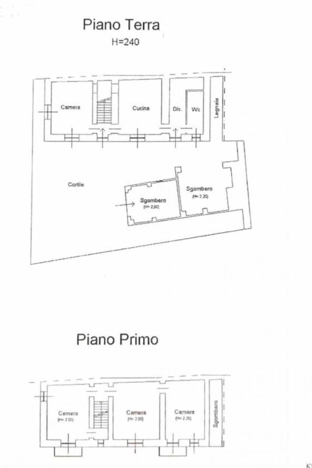 Rustic via Guglielmo Marconi, 15, Cortazzone - floor plans 1
