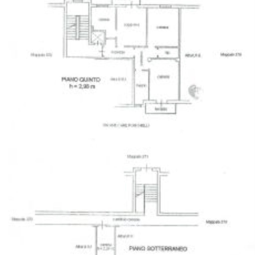 Quadrilocale Via Amilcare Ponchielli, Bologna (zona San Ruffillo) - planimetria 1