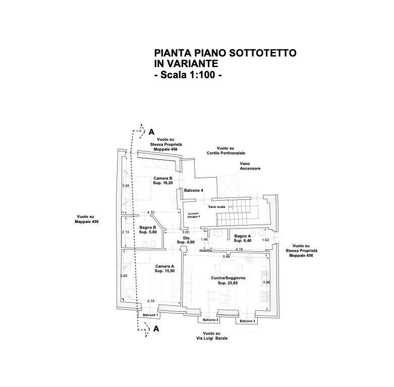 Appartamento Roccavione - planimetria 1