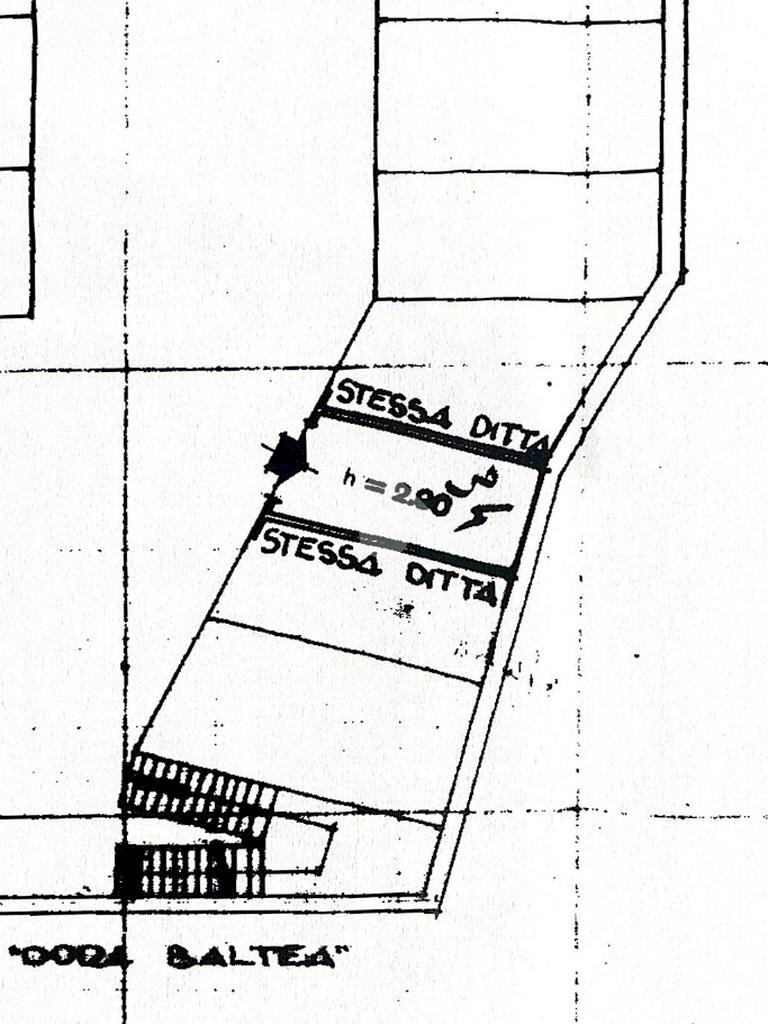 Box Via Roma, Banchette - planimetria 1