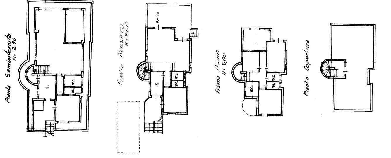 Foto 32 - Villa VIA TOMMASO SICILIANI
 
6, Bari - planimetria 1