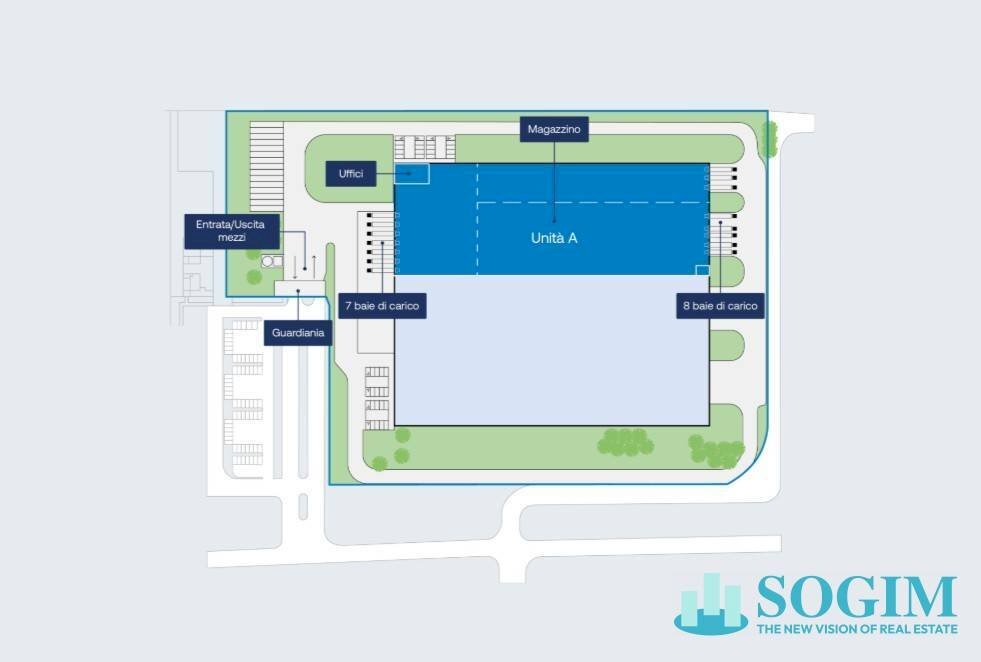 Foto 21 - Capannone Albairate - planimetria 1