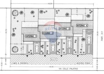 Pianta 2D - Terreno edificabile colle palatino, Anzio - foto 4