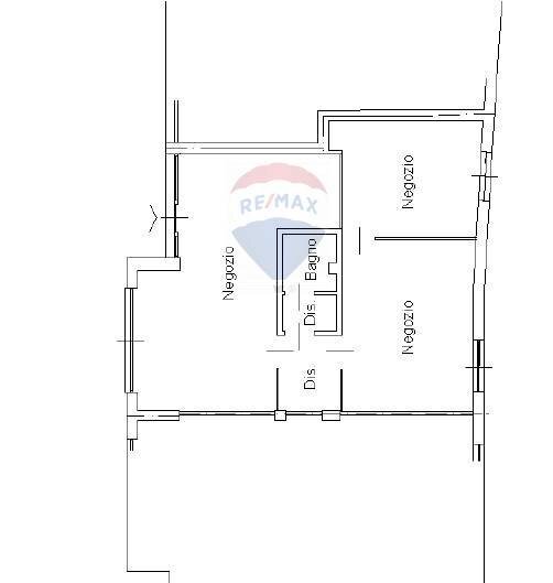 Pianta 2D - Ufficio Lallio - planimetria 1