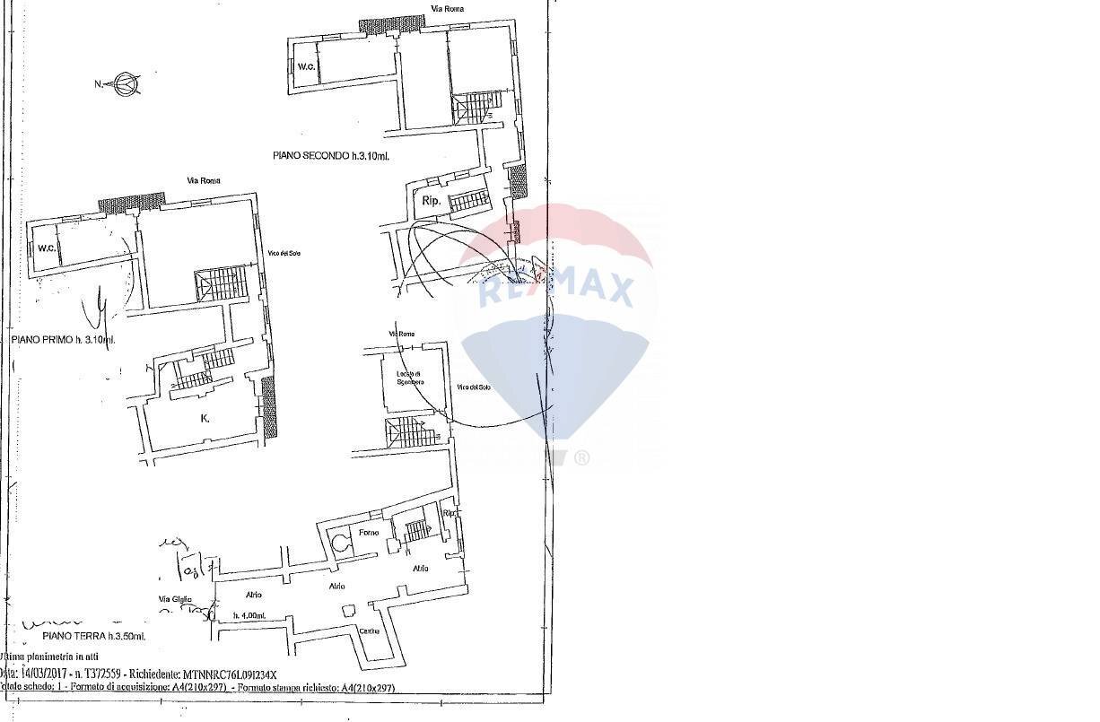 Pianta 2D - Independent house Via Roma
 
1, Carinola - floor plans 1