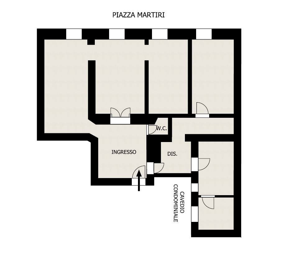 Foto 26 - Ufficio Piazza Martiri della libertà, Teramo - planimetria 1