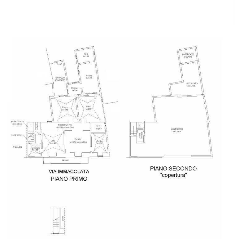 Foto 44 - Independent house Via Immacolata
 
53, Alezio - floor plans 1
