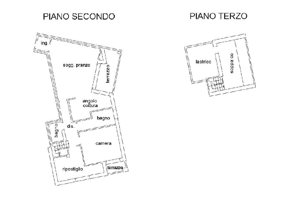 Trilocale Via Cristoforo Colombo, Zola Predosa - planimetria 1
