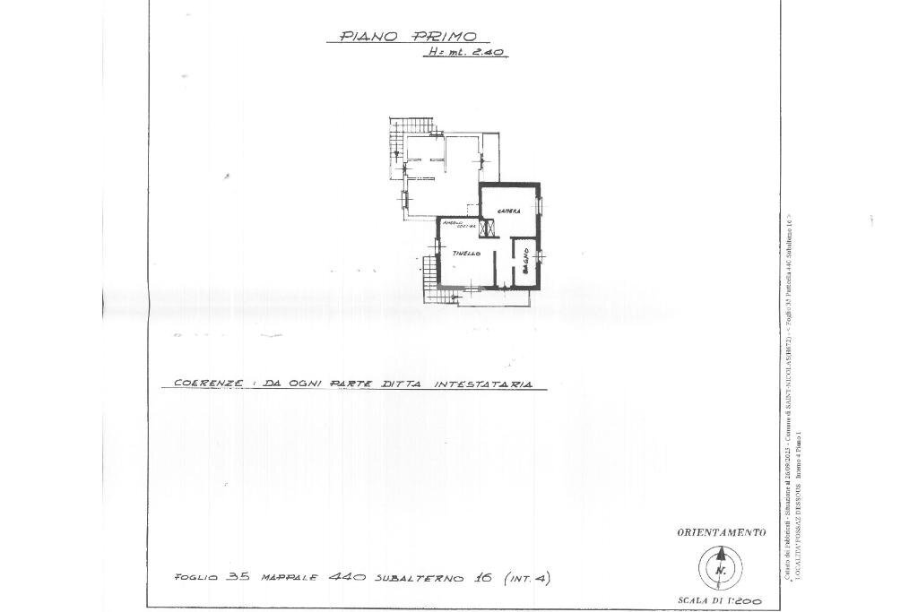 Two-room apartment Saint, Saint-Nicolas - floor plans 1