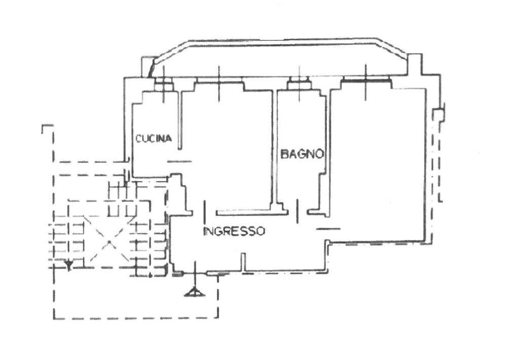 Two-room apartment Corso XXVII Aprile, Saluzzo - floor plans 1