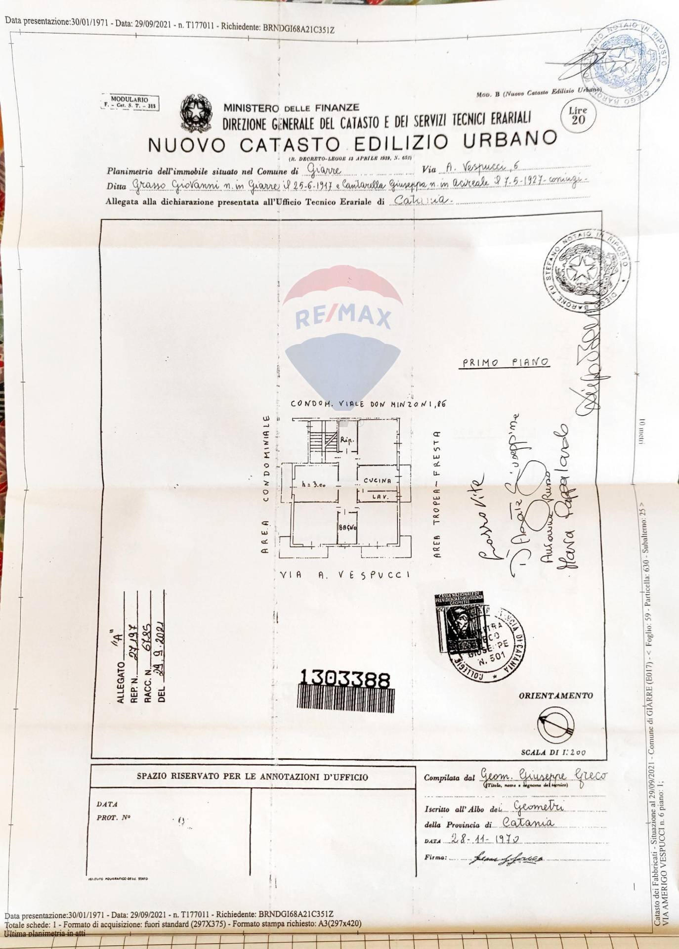 Pianta 2D - Apartment Via Amerigo Vespucci
 
6, Giarre - floor plans 1