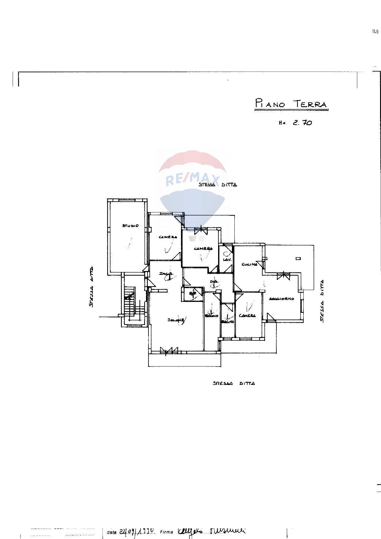 Pianta 2D - Appartamento Via Umberto
 
229, Fiumefreddo di Sicilia - planimetria 1