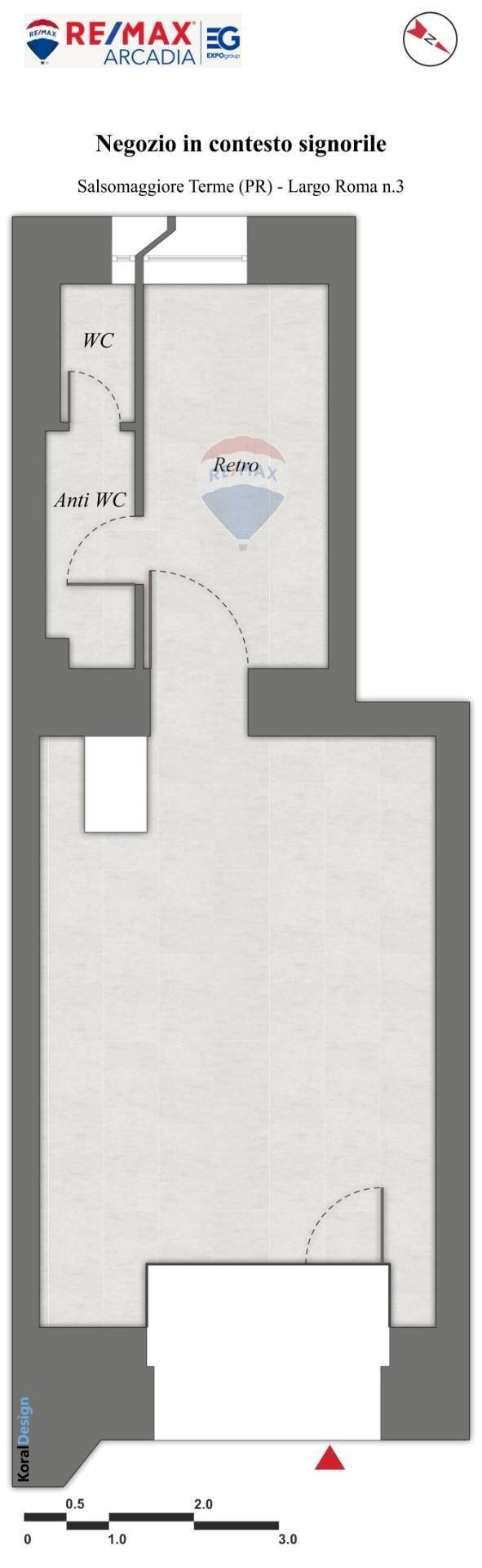 Pianta 2D - Shop Via Largo Roma
 
3, Salsomaggiore Terme - floor plans 1
