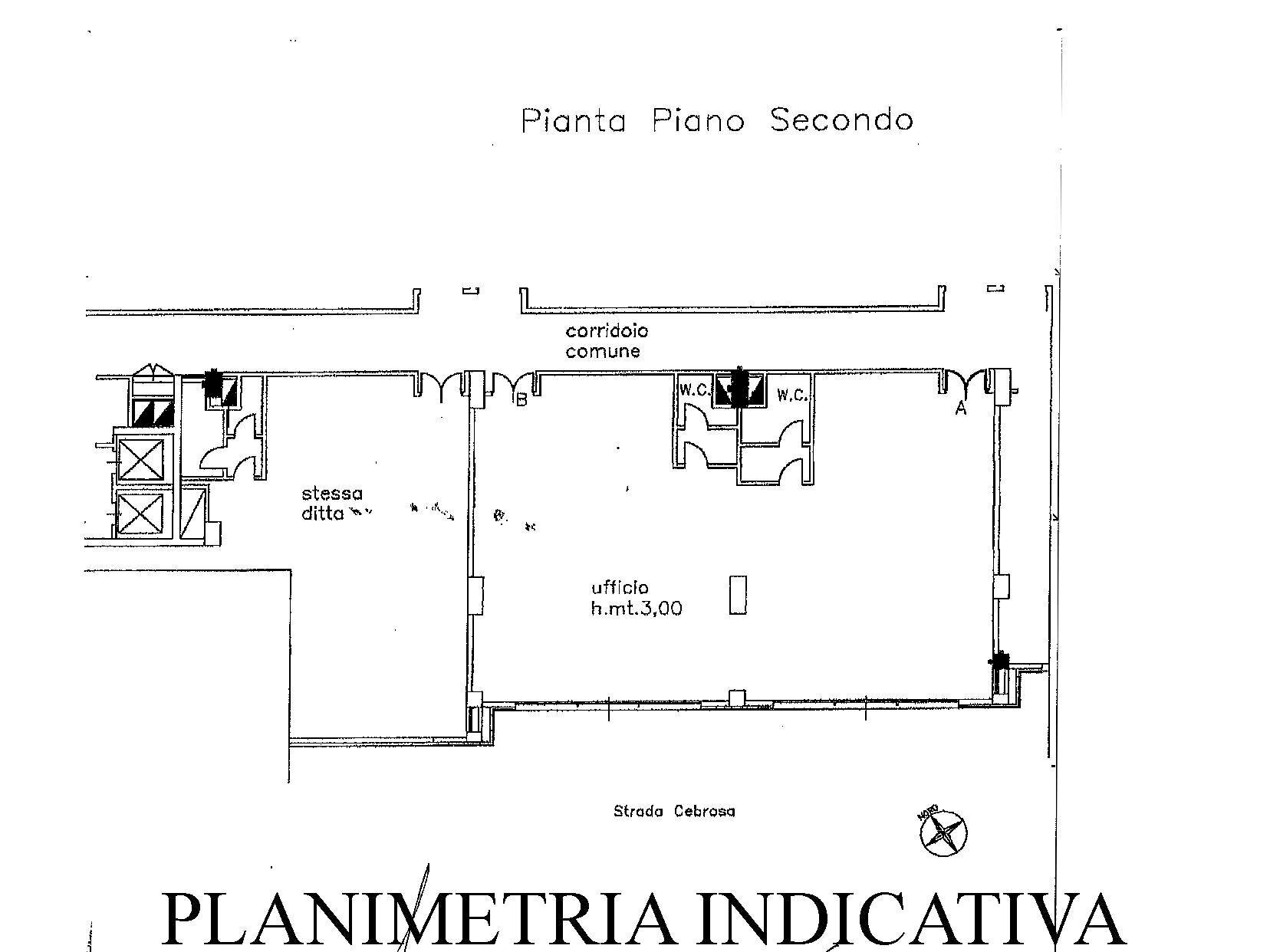 Foto 24 - Office Strada Della Cebrosa
 
86, Torino - floor plans 1
