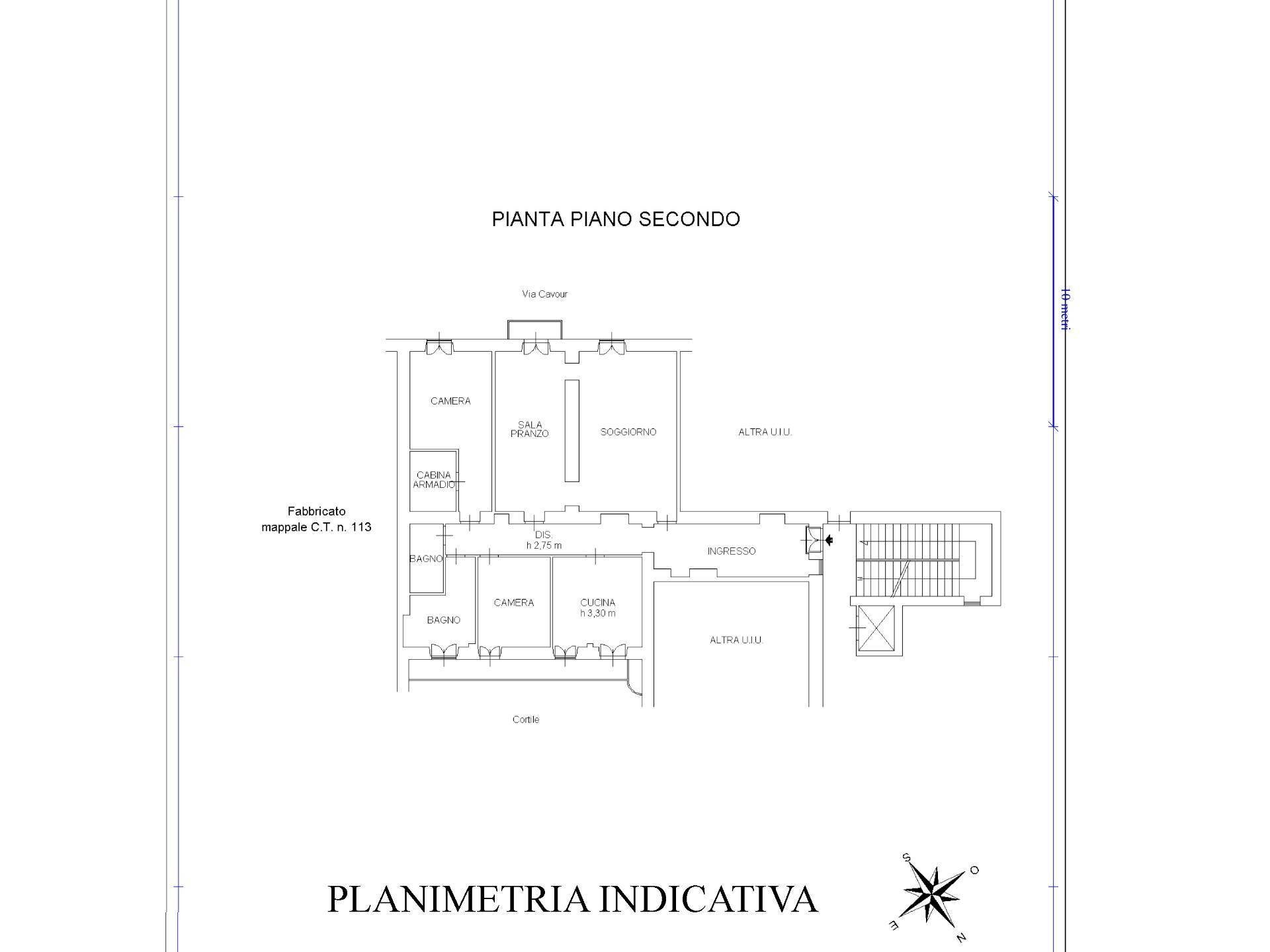 Foto 33 - Appartamento Via Cavour, Torino - planimetria 1