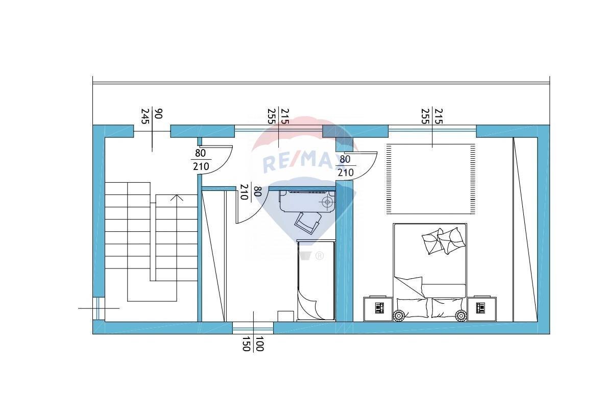 Pianta 2D - Casa indipendente VIA CURTATONE
 
11, Gallarate - planimetria 1