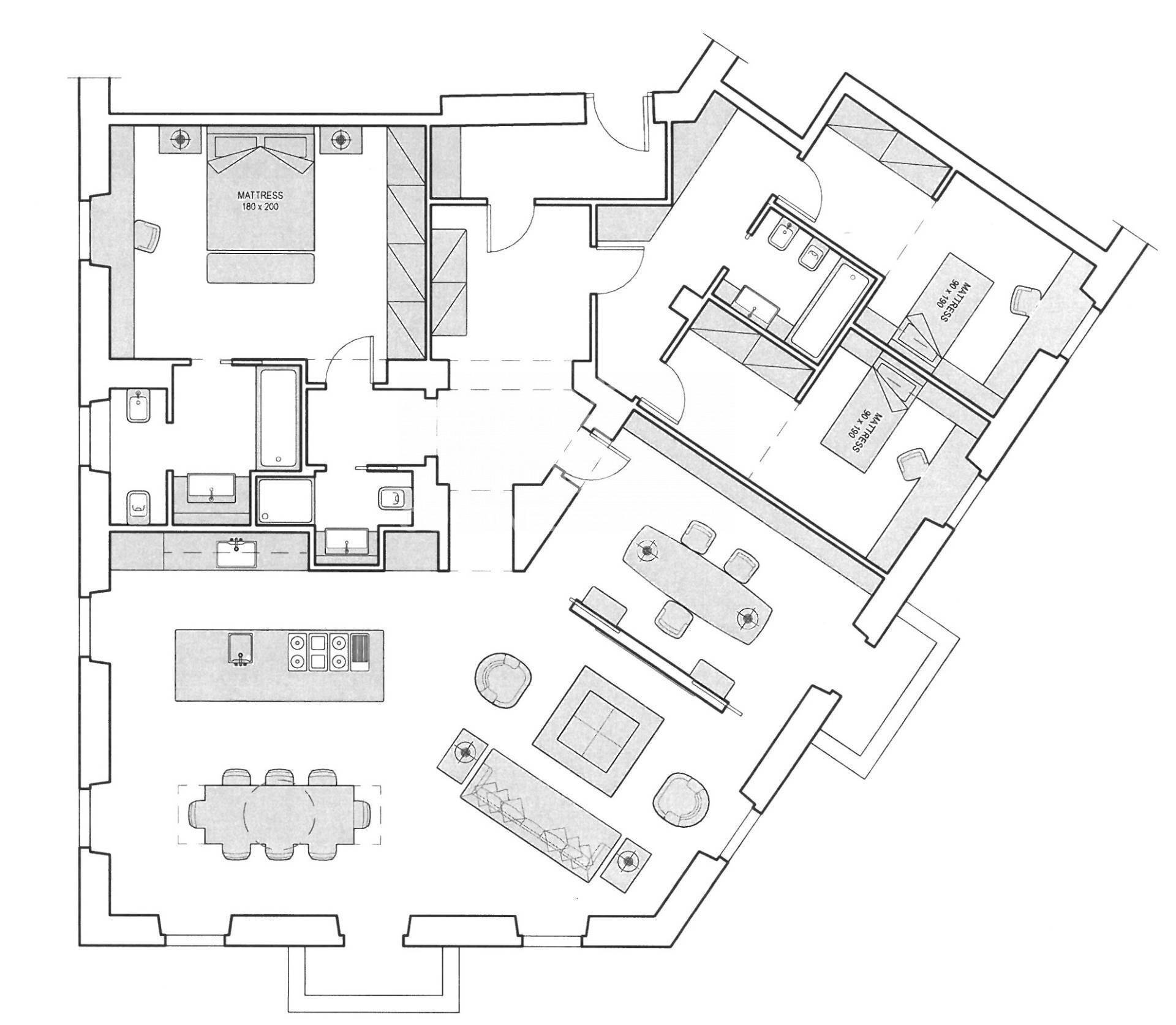 Foto 21 - Quadrilocale Via Davide Carnaghi
 
2, Milano - planimetria 1
