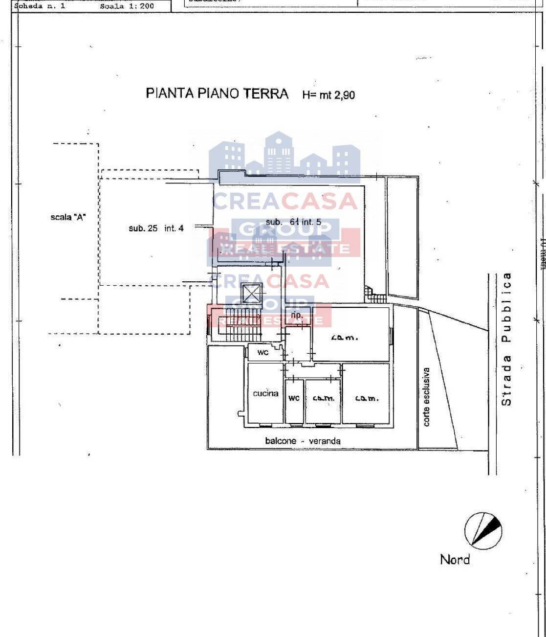 Foto 35 - Appartamento Via Fiorentino, Santa Teresa di Riva - planimetria 1