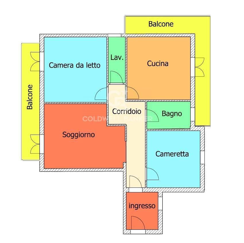Foto 31 - Appartamento via Marchese di Casalotto
 
24, Aci Catena - planimetria 1
