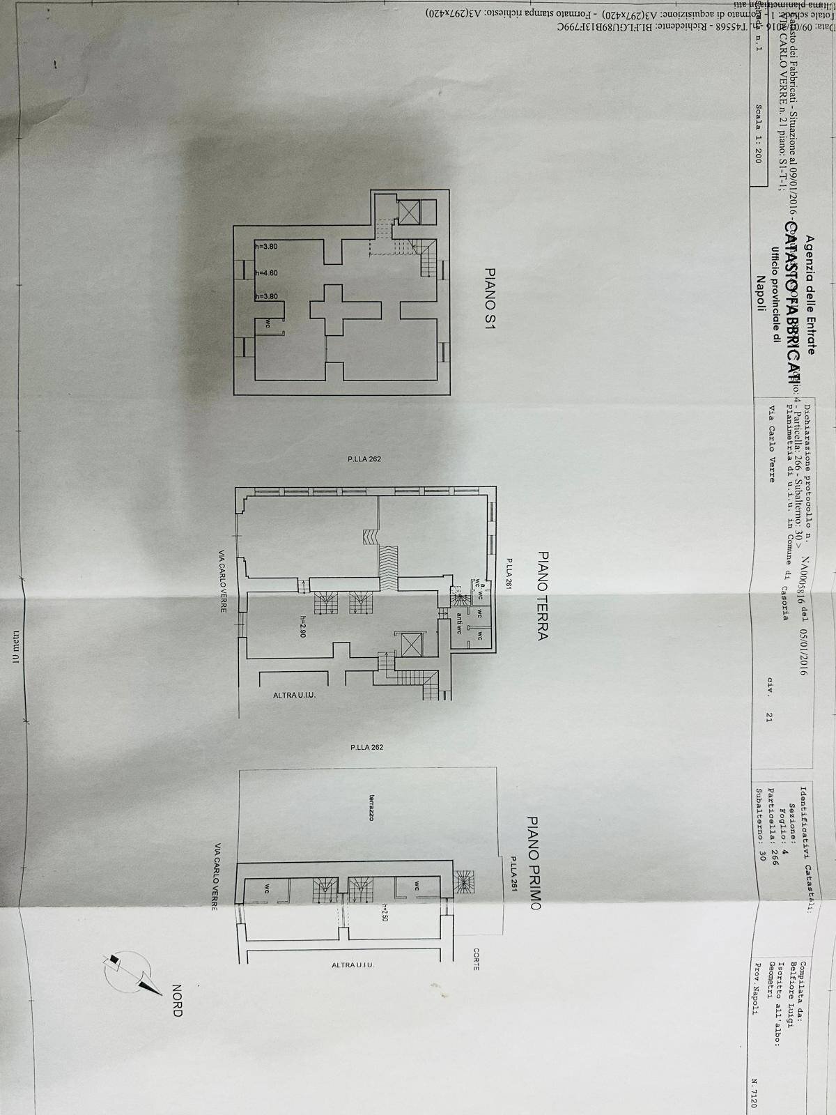 Foto 56 - Commercial Premises VIA CARLO VERRE
 
21, Casoria - floor plans 1